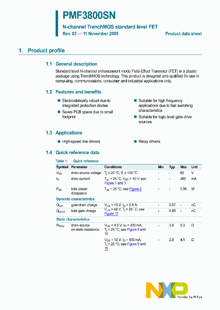 PMF3800SN_4847611.PDF Datasheet
