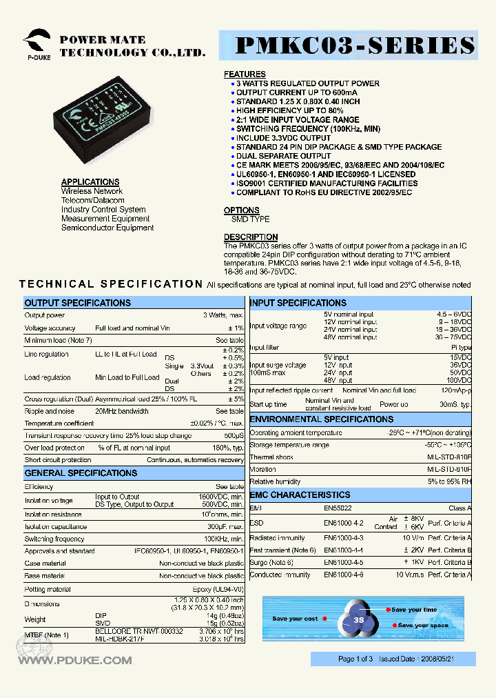PMKC03-12DS12_4672485.PDF Datasheet