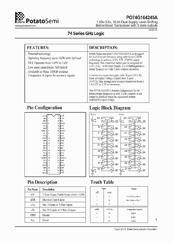 PO74G164245A_4864745.PDF Datasheet