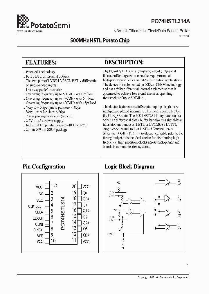PO74HSTL314_4451997.PDF Datasheet