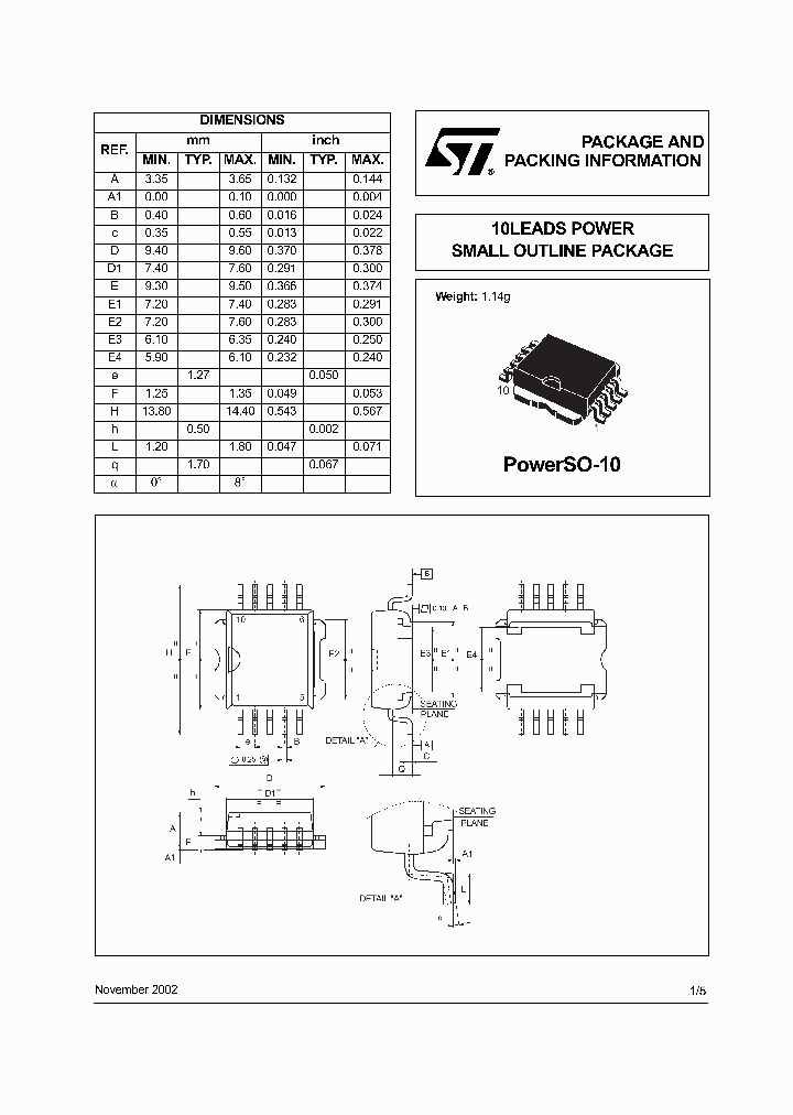 POWERSO-10_4620748.PDF Datasheet