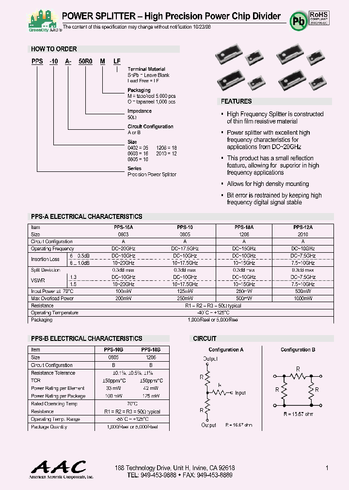 PPS-16A-50R0OLF_4591721.PDF Datasheet