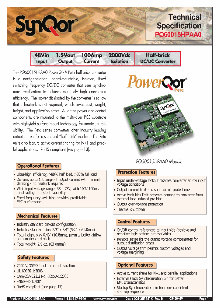 PQ60015HPAA0NKS-G_4455356.PDF Datasheet