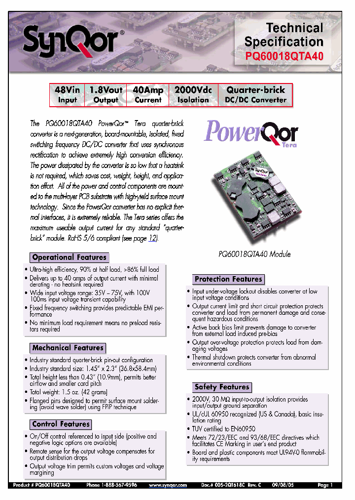 PQ60018QTA40PRA_4491117.PDF Datasheet