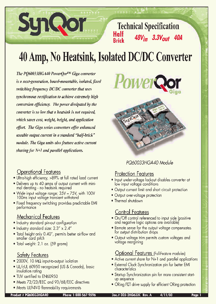 PQ60033HGA40PRF_4491096.PDF Datasheet