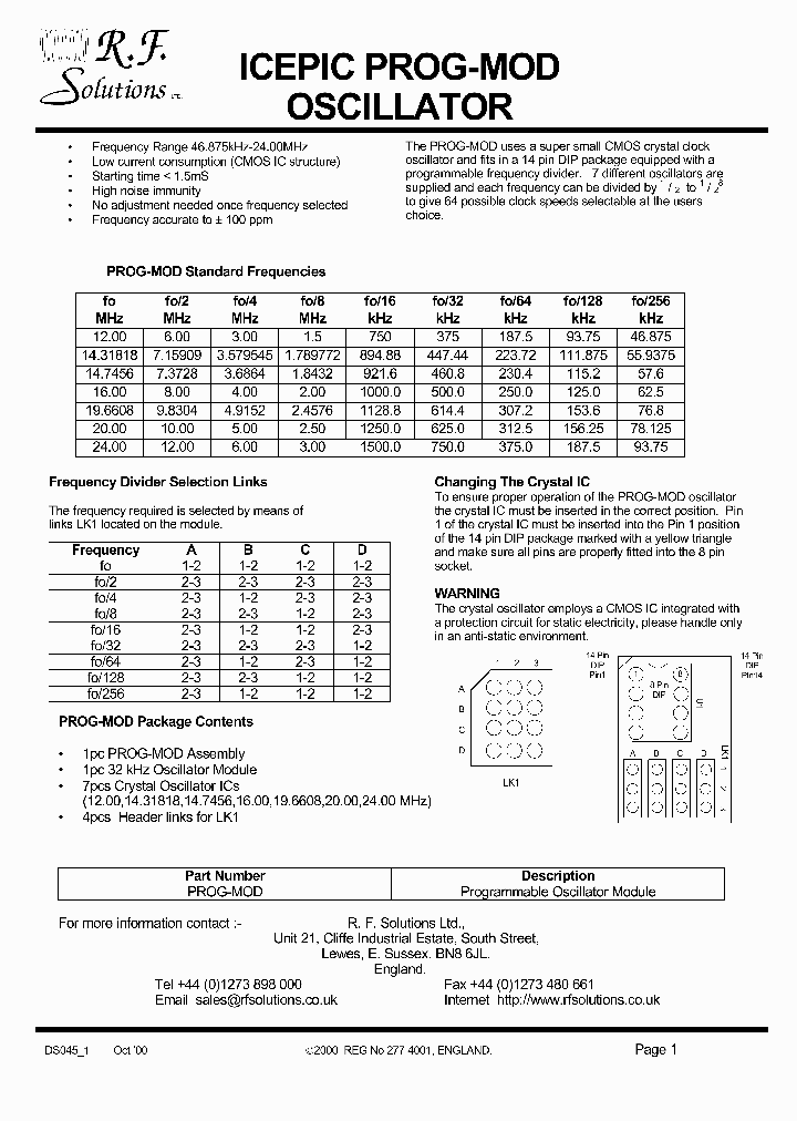 PROG-MOD_4501448.PDF Datasheet