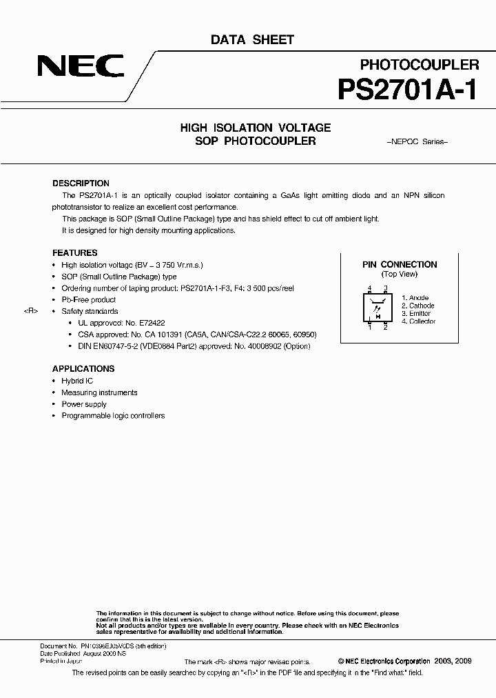 PS2701A-1Y-V-A_4722169.PDF Datasheet