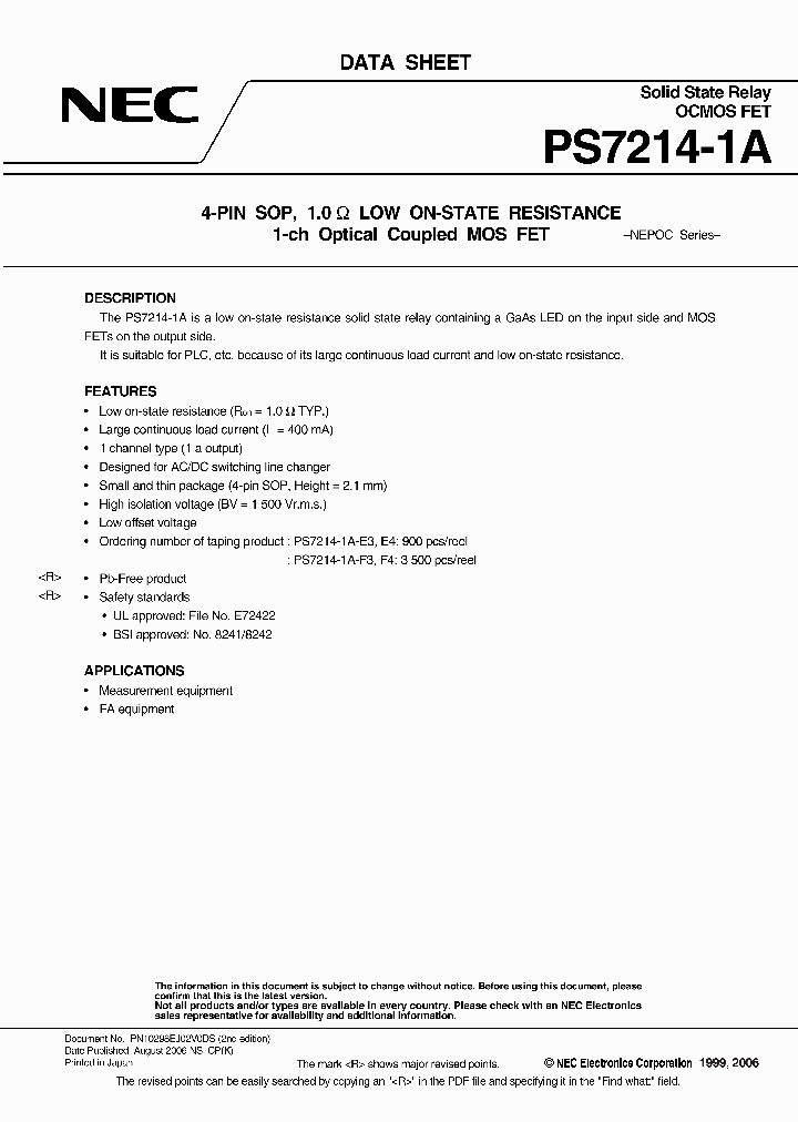 PS7214-1A_4711357.PDF Datasheet