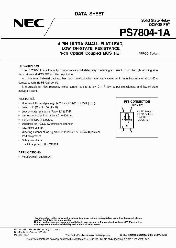 PS7804-1A-F3_4722559.PDF Datasheet