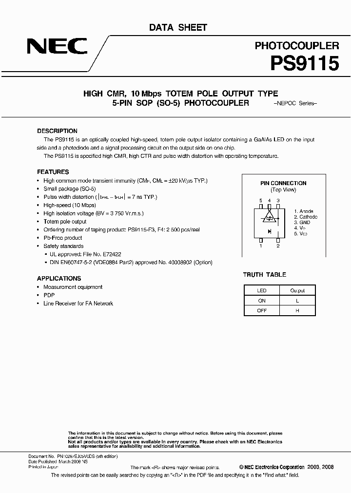 PS9115-V-F4-A_4479755.PDF Datasheet