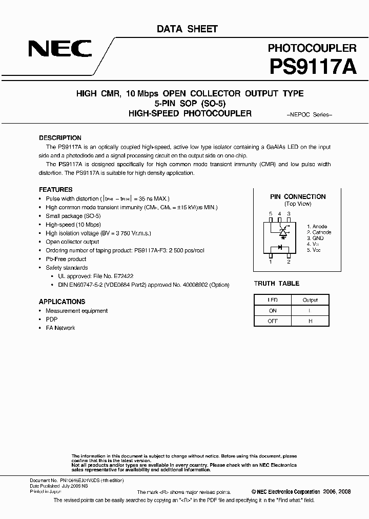 PS9117A-F3-AX_4593363.PDF Datasheet