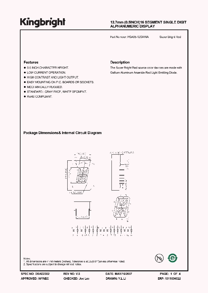 PSA05-12SRWA_4167162.PDF Datasheet