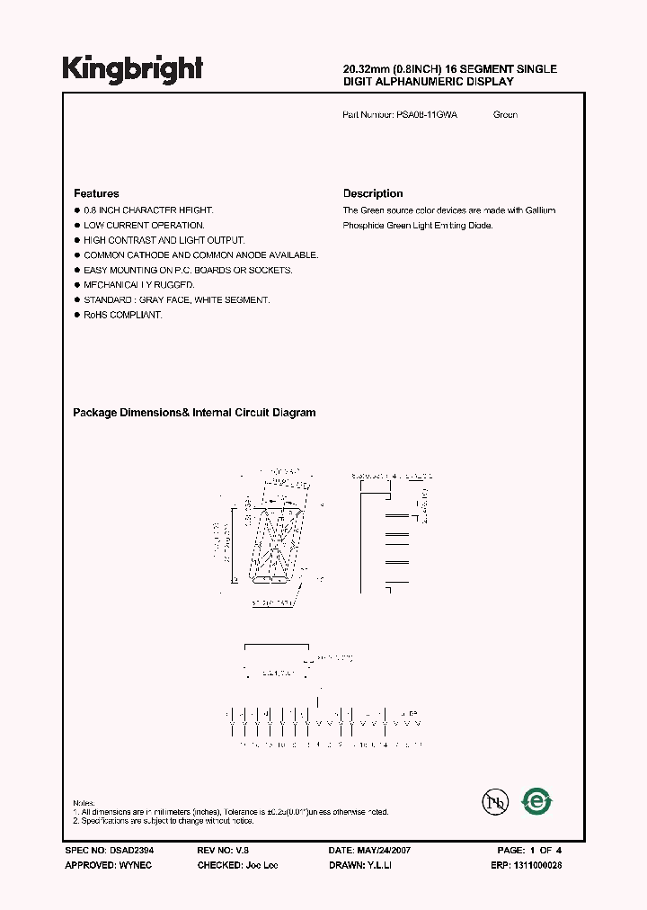 PSA08-11GWA_4769437.PDF Datasheet