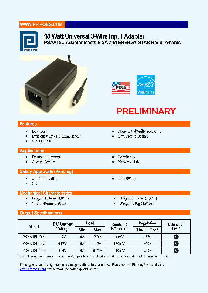 PSAA18U-240_4752215.PDF Datasheet