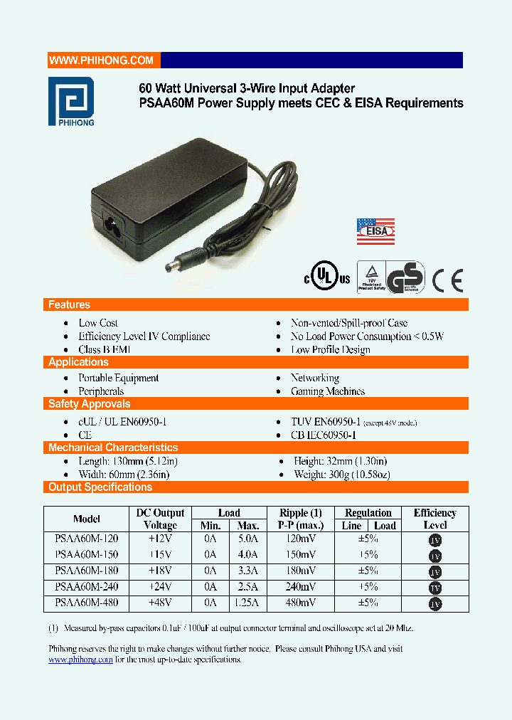 PSAA60M-120_4718062.PDF Datasheet