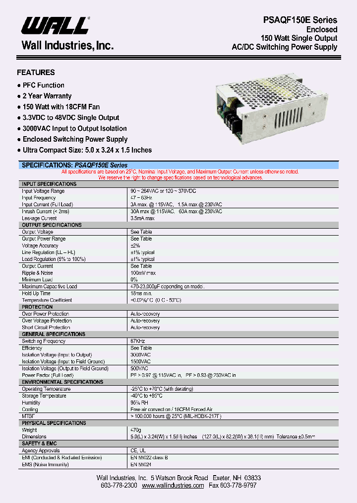 PSAQF150E_4190121.PDF Datasheet