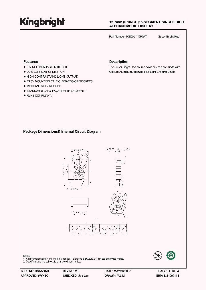 PSC05-11SRWA_4189783.PDF Datasheet