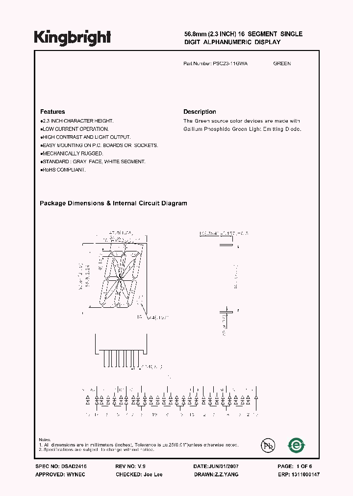 PSC23-11GWA_4392453.PDF Datasheet