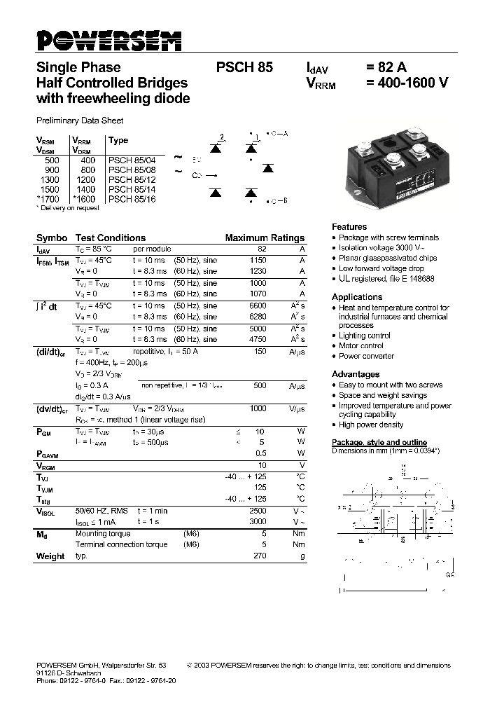 PSCH85_4856765.PDF Datasheet