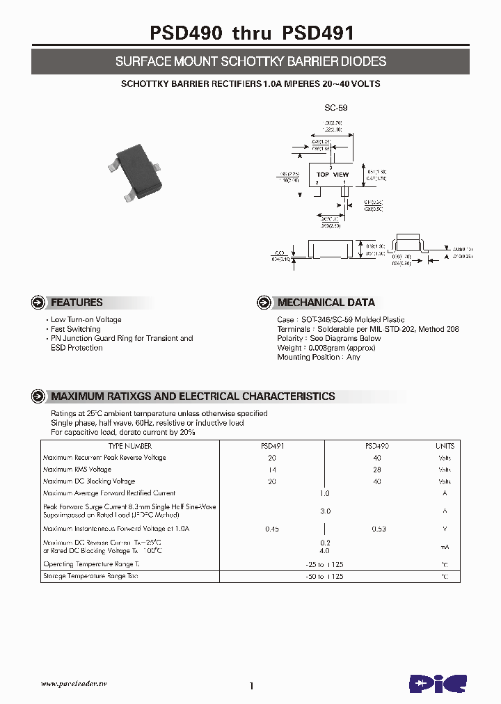 PSD490_4611872.PDF Datasheet