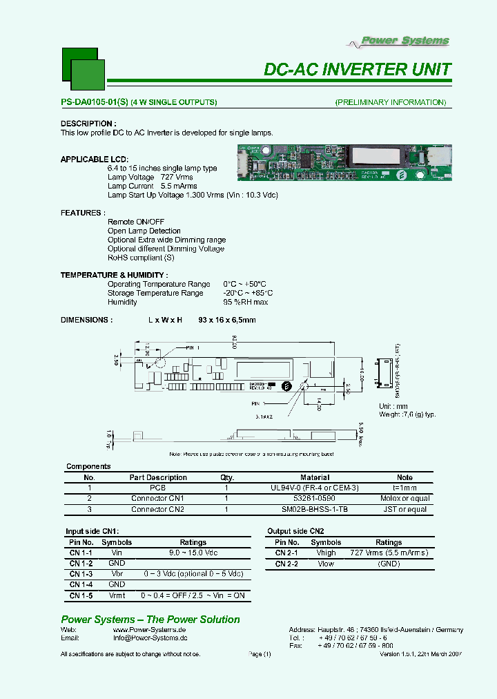 PS-DA0105-01_4592953.PDF Datasheet