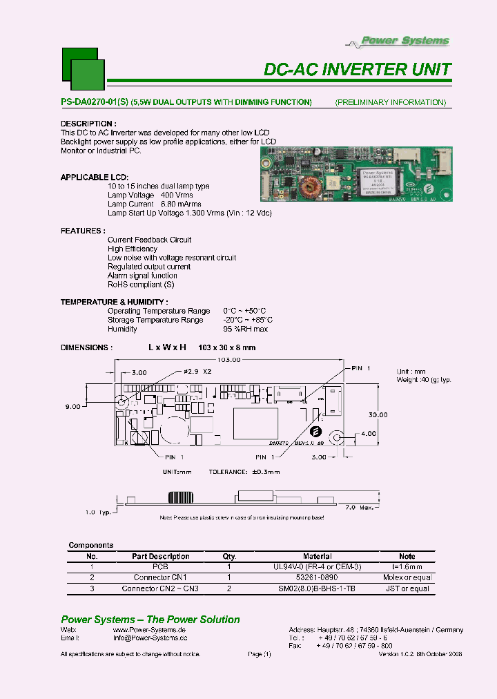 PS-DA0270-01_4618063.PDF Datasheet