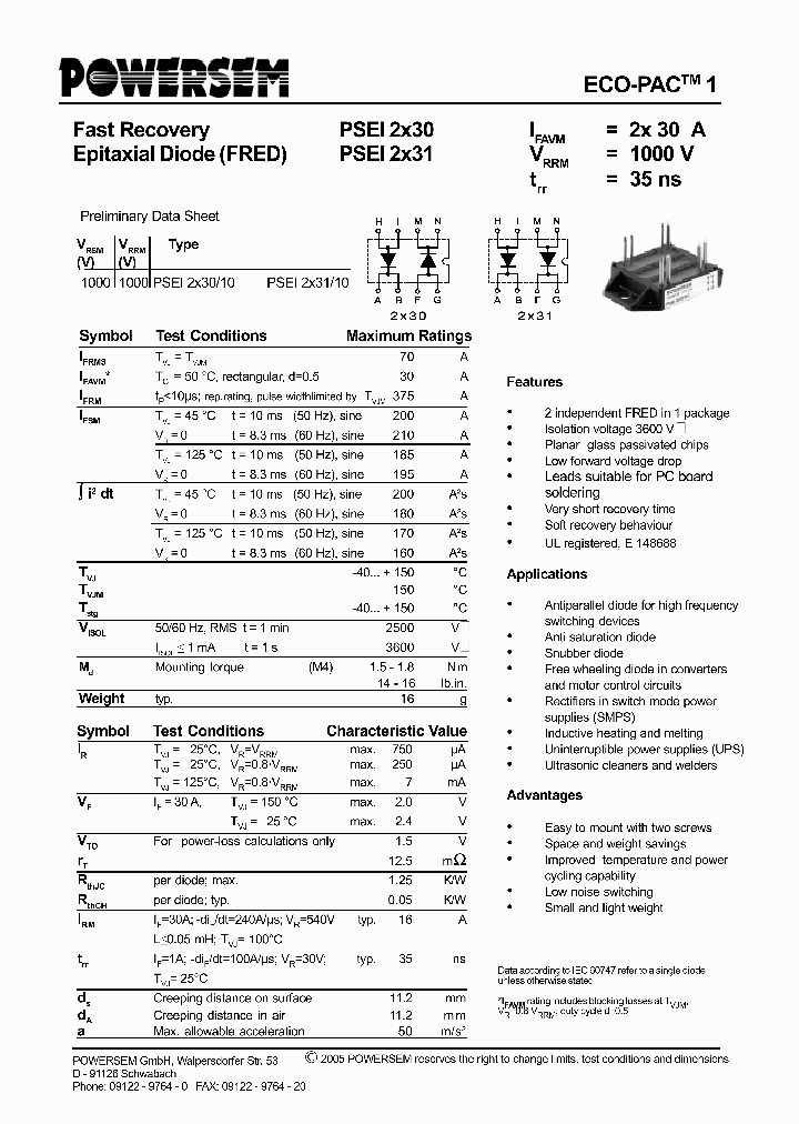 PSEI2X30-10_4840771.PDF Datasheet