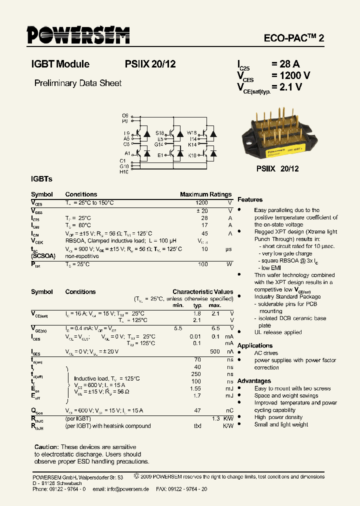 PSIIX20-12_4532633.PDF Datasheet