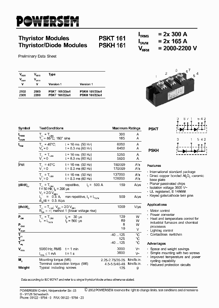 PSKT161_4553700.PDF Datasheet