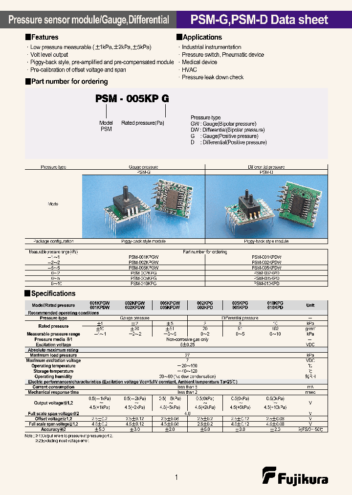 PSM-001KPDW_4192455.PDF Datasheet