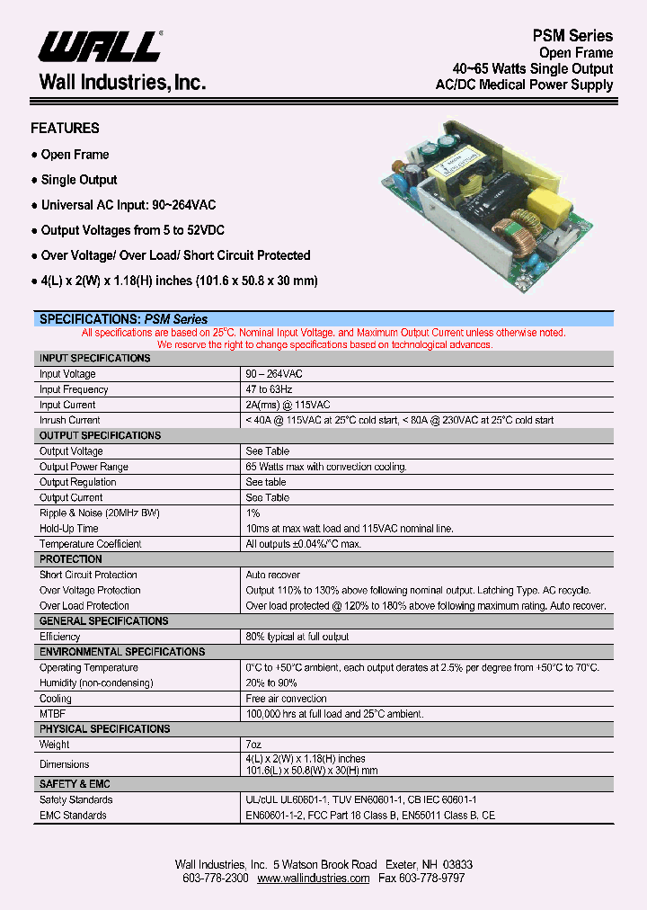 PSM040B-1Y050_4207087.PDF Datasheet