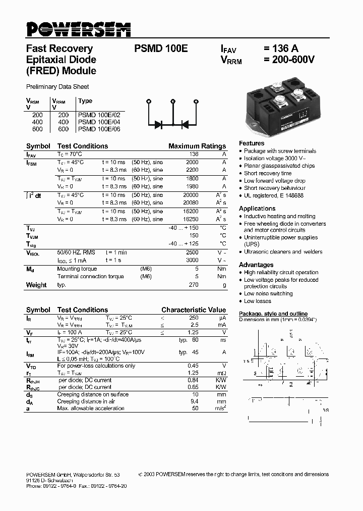 PSMD100E_4548737.PDF Datasheet