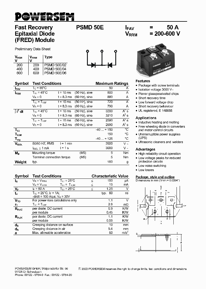 PSMD50E_4526427.PDF Datasheet