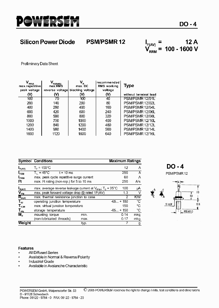 PSMR12_4629800.PDF Datasheet