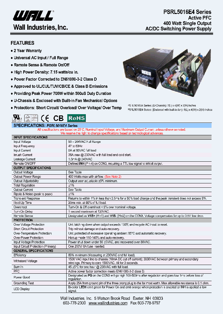 PSRL5016E4_4194243.PDF Datasheet