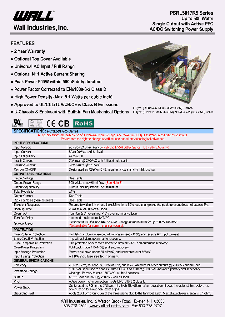PSRL5017R5_4215183.PDF Datasheet