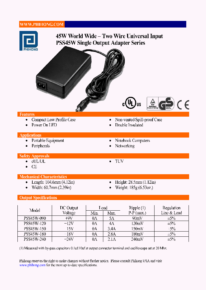 PSS45W-090_4571340.PDF Datasheet
