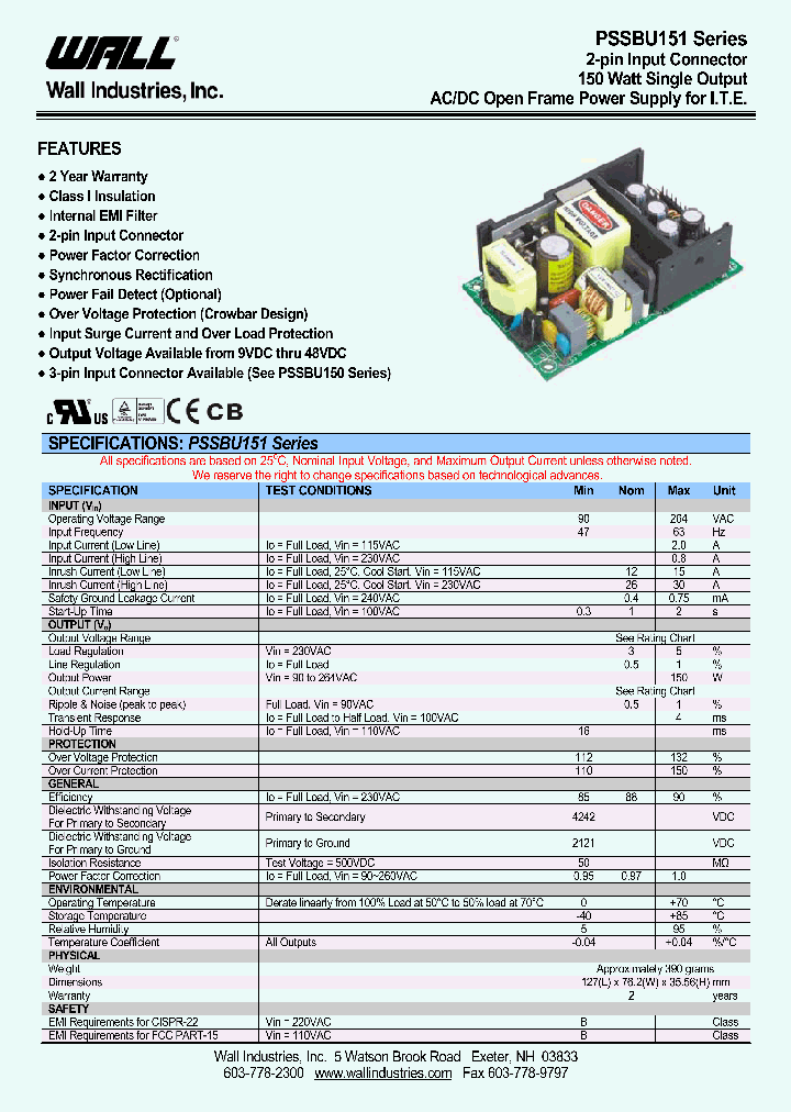 PSSBU151-104_4433329.PDF Datasheet