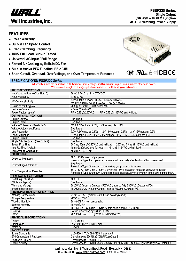 PSSP320_4195050.PDF Datasheet