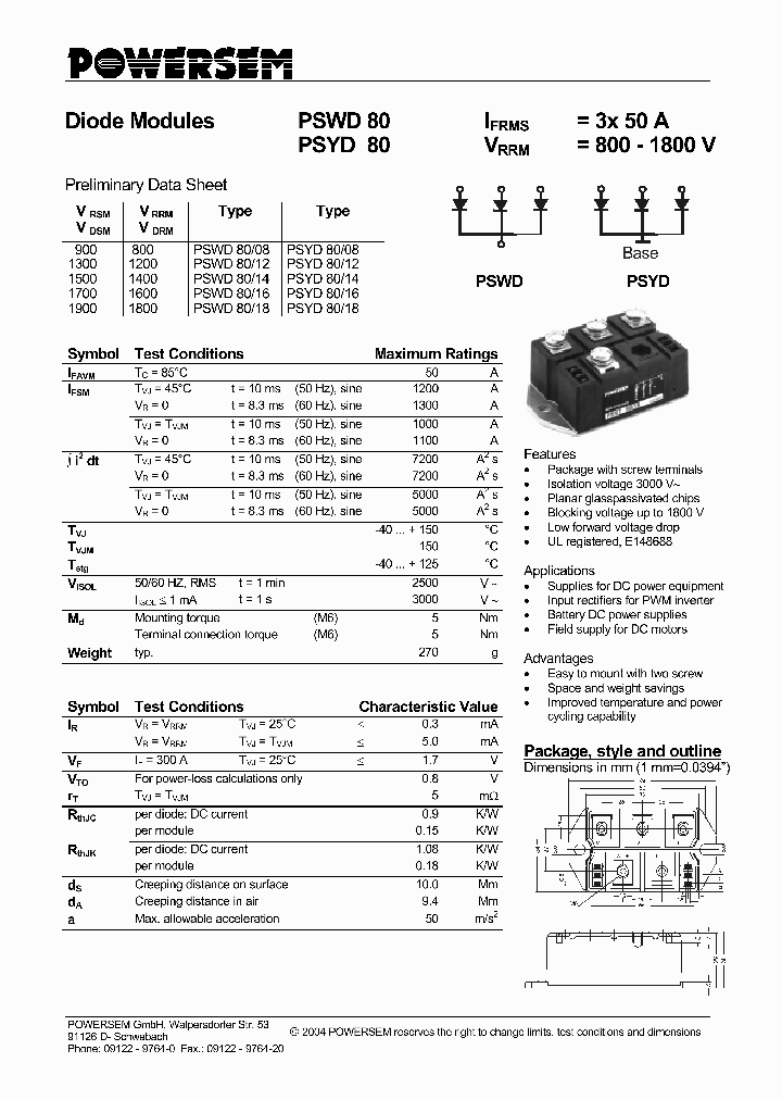 PSWD80_4571007.PDF Datasheet