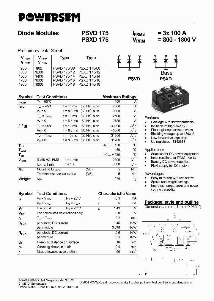 PSXD175_4587441.PDF Datasheet