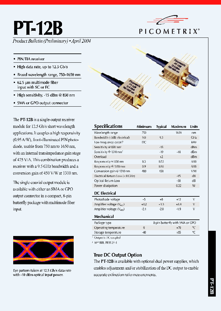 PT-12B8GPO_4299279.PDF Datasheet