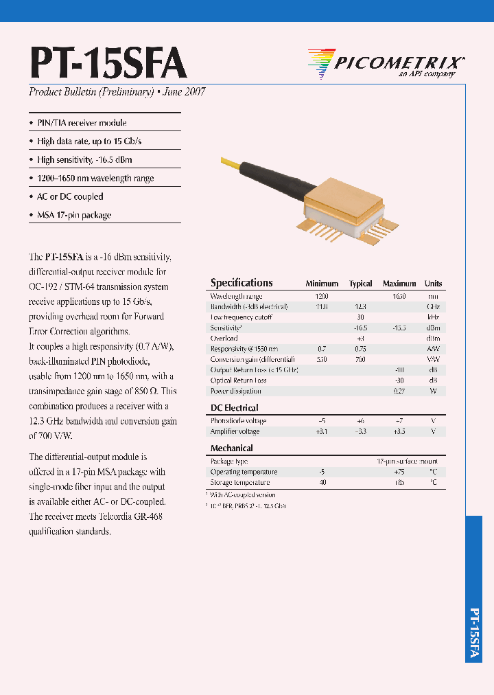 PT-15SFADC_4790103.PDF Datasheet