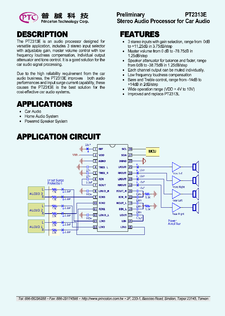 PT2313E_4617221.PDF Datasheet