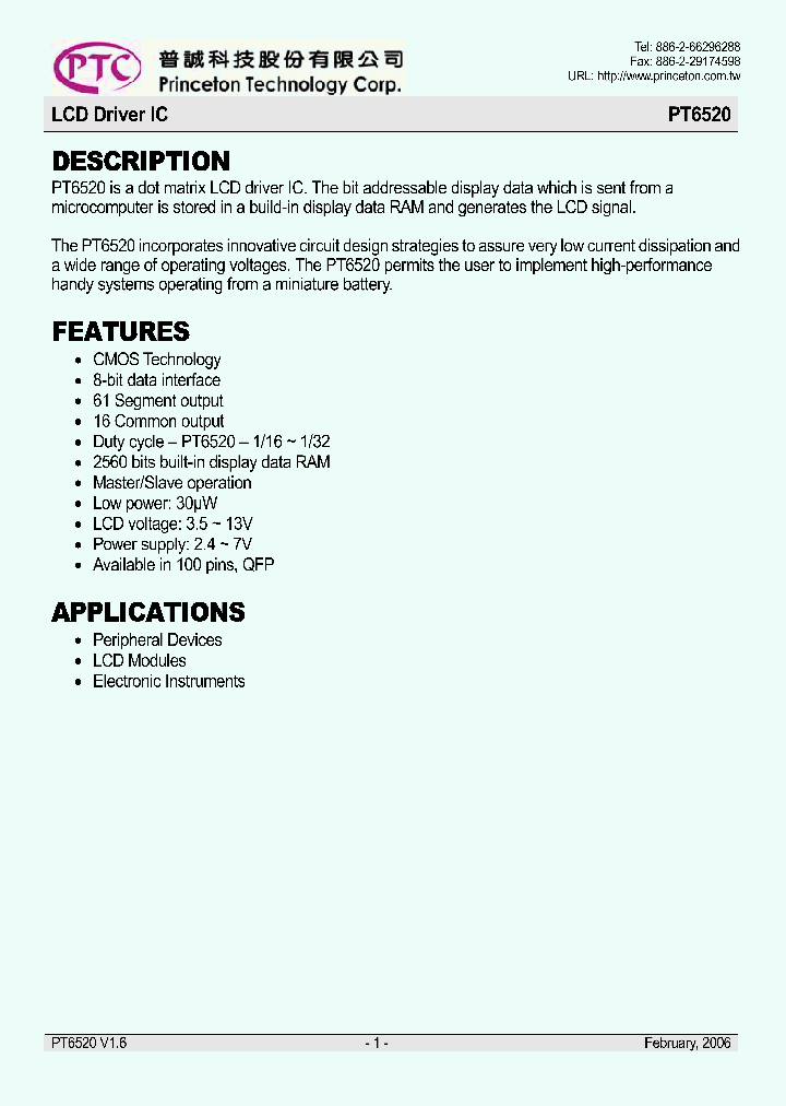 PT6520-H_4709087.PDF Datasheet