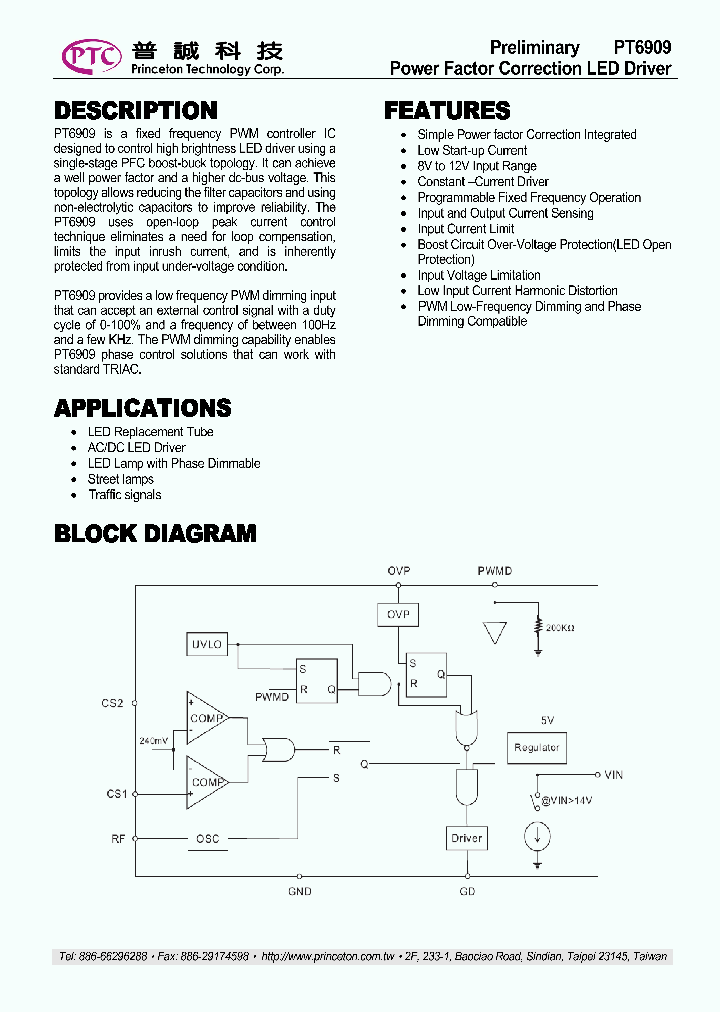PT6909-S_4511012.PDF Datasheet