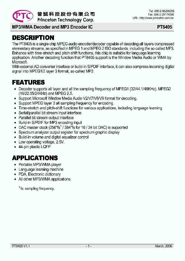 PT8405_4511008.PDF Datasheet