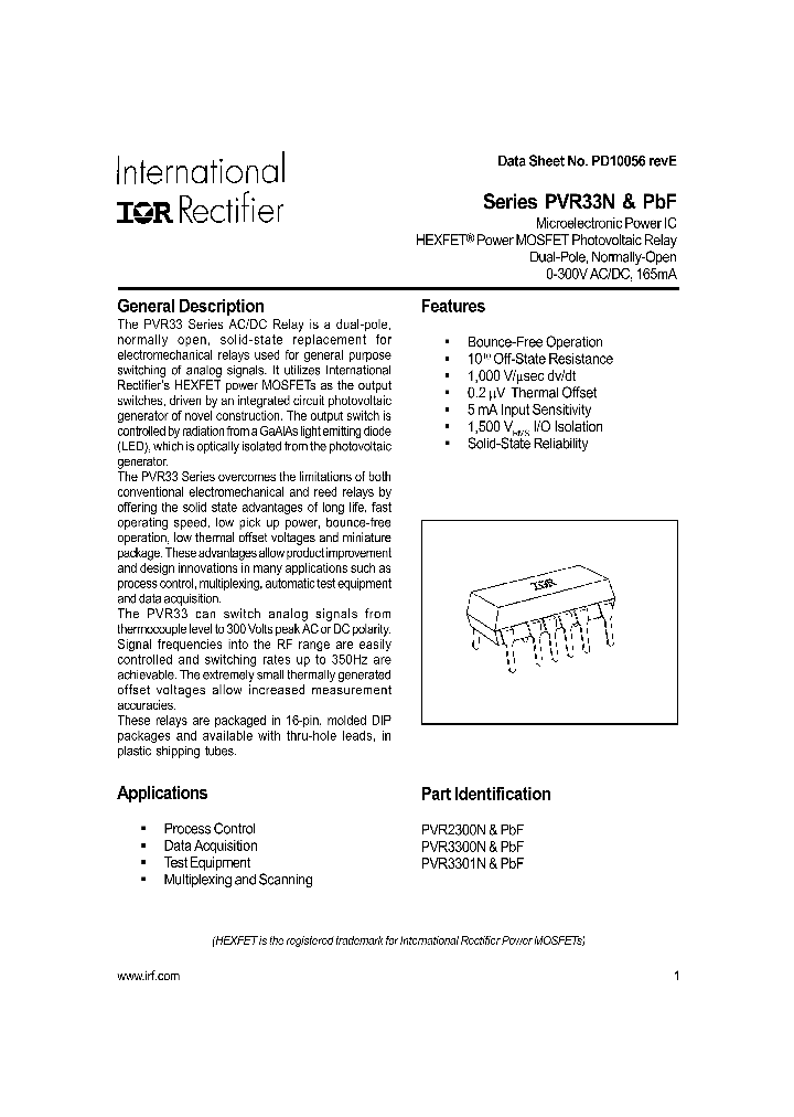 PVR2300N_4184291.PDF Datasheet