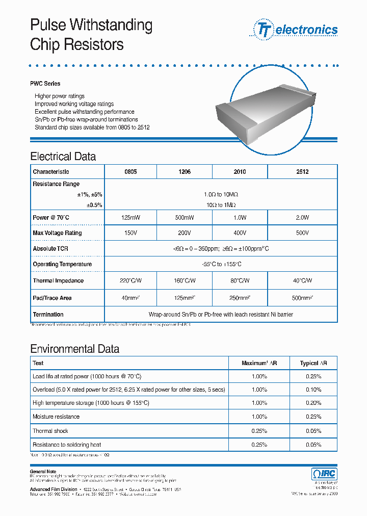 PWC-PWC0805-100R-D_4465090.PDF Datasheet