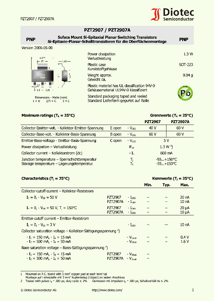 PZT2907_4275928.PDF Datasheet